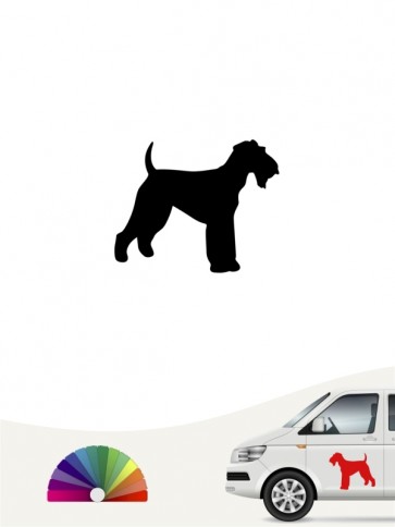 Hunde-Autoaufkleber Airedale Terrier 1 Mini von Anfalas.de