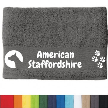 DOG - Handtuch "American Staffordshire" von anfalas.de