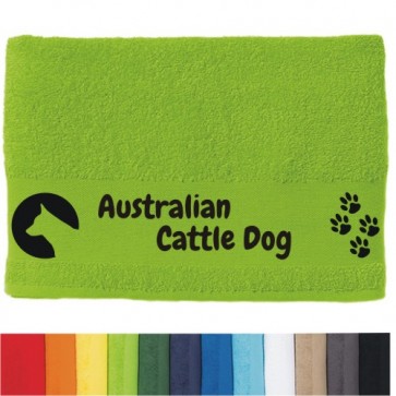 DOG - Handtuch "Australian Cattle Dog" von anfalas.de