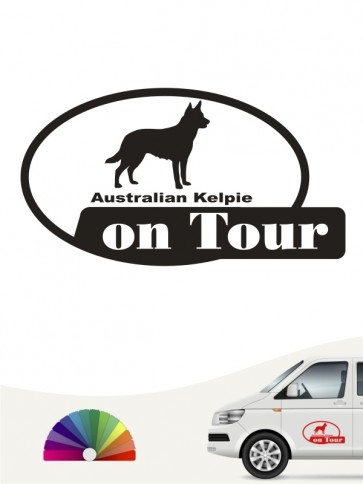 Hunde-Autoaufkleber Australian Kelpie 9 von Anfalas.de