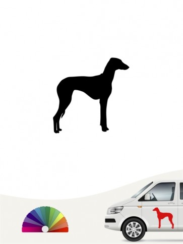Hunde-Autoaufkleber Azawakh 1 Mini von Anfalas.de