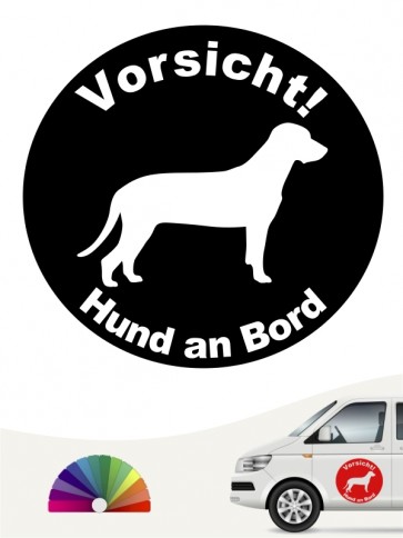 Bayerischer Gebirgsschweißhund Aufkleber anfalas.de