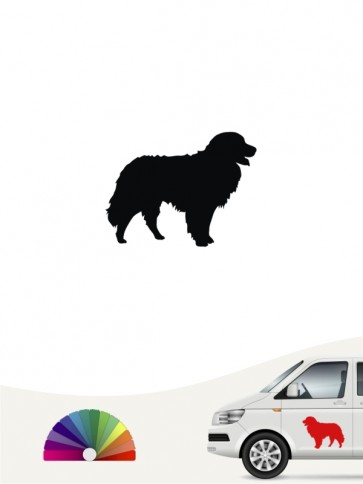 Hunde-Autoaufkleber Berner Sennenhund 1 Mini von Anfalas.de
