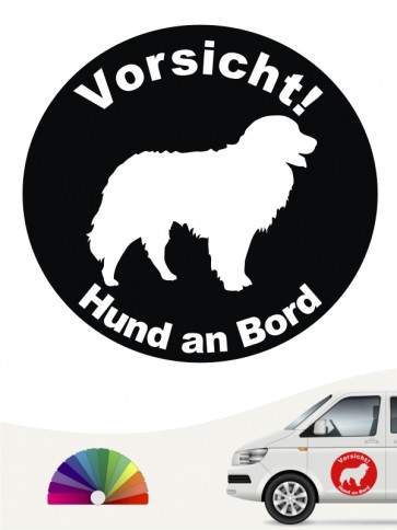 Berner Sennenhund Aufkleber anfalas.de