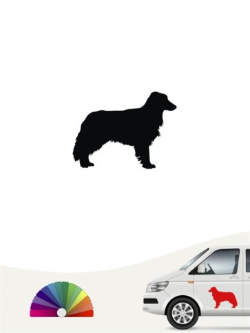 Hunde-Autoaufkleber Border Collie 1c Mini von Anfalas.de