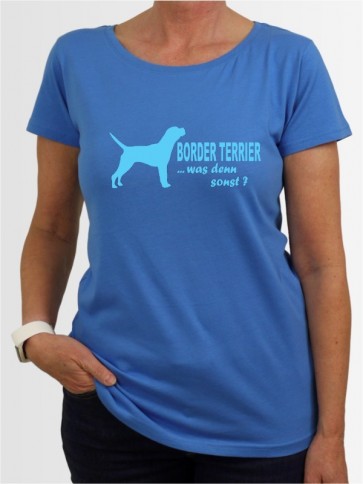 "Border Terrier 7" Damen T-Shirt