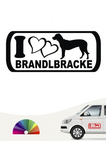 I Love Brandlbracke Autoaufkleber anfalas.de