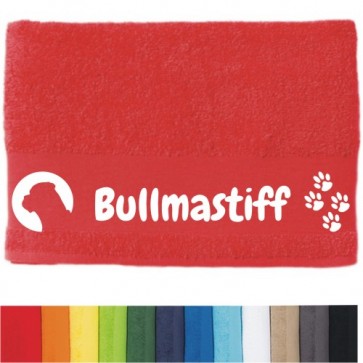 DOG - Handtuch "Bullmastiff" von anfalas.de