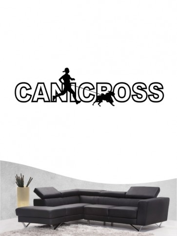 Canicross 13 - Wandtattoo