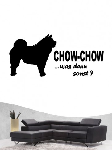 Chow-Chow 7 - Wandtattoo