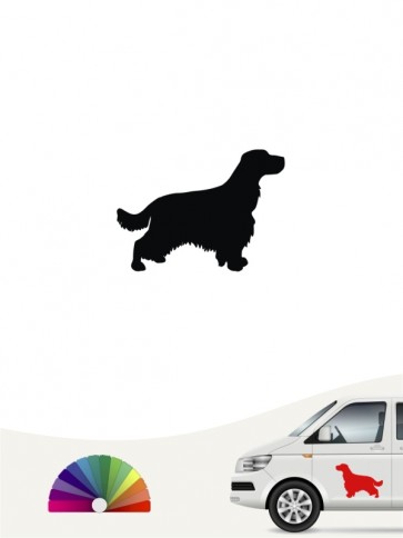Hunde-Autoaufkleber Cocker Spaniel 1 Mini von Anfalas.de