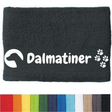 DOG - Handtuch "Dalmatiner" selbst gestalten | ANFALAS