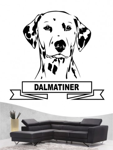 Hunde-Wandtattoo Dalmatiner 15 von Anfalas.de