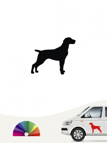 Hunde-Autoaufkleber Deutsch Kurzhaar 1 Mini von Anfalas.de