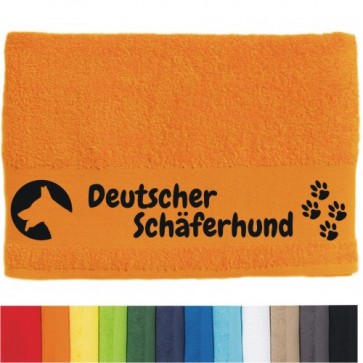 DOG - Handtuch "Deutscher Schäferhund" selbst gestalten | ANFALAS