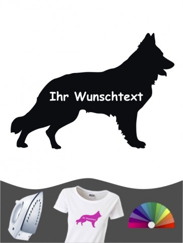 Deutscher Schäferhund 3a - Bügelbild