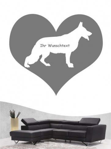 Deutscher Schäferhund 4 - Wandtattoo
