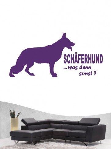 Deutscher Schäferhund 7 - Wandtattoo