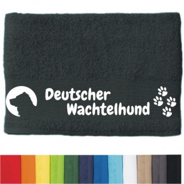 DOG - Handtuch "Deutscher Wachtelhund" selbst gestalten | ANFALAS