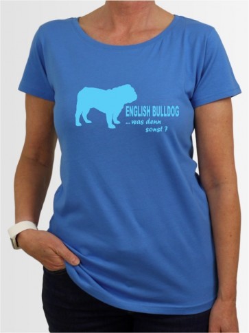 "English Bulldog 7" Damen T-Shirt