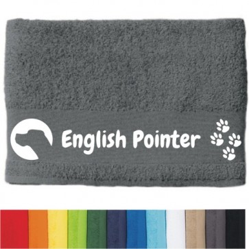 DOG - Handtuch "English Pointer" selbst gestalten | ANFALAS