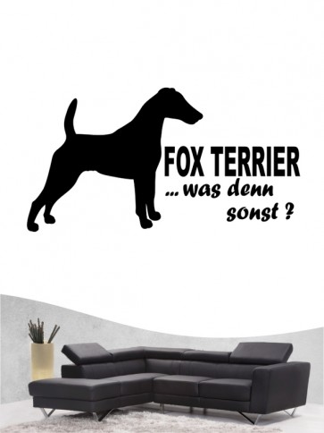 Fox Terrier 7 - Wandtattoo