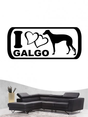 Galgo 6 - Wandtattoo