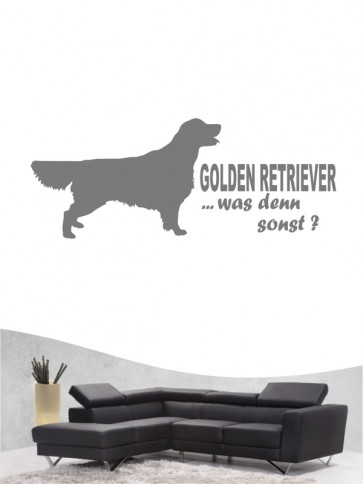Golden Retriever 7 - Wandtattoo