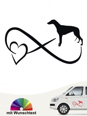 Greyhound Autoaufkleber von anfalas.de