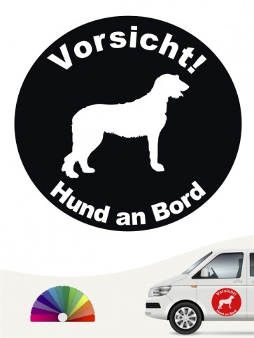Irish Wolfhound Aufkleber von anfalas.de