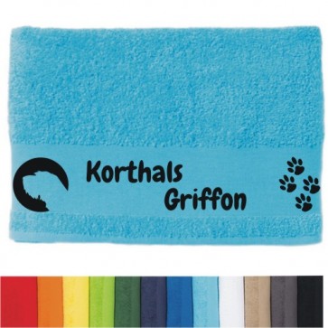 DOG - Handtuch "Korthals Griffon" selbst gestalten | ANFALAS