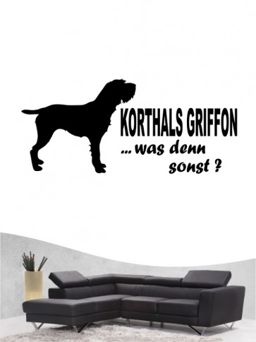 Korthals Griffon 7 - Wandtattoo