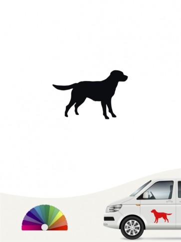Hunde-Autoaufkleber Labrador Retriever 1b Mini von Anfalas.de