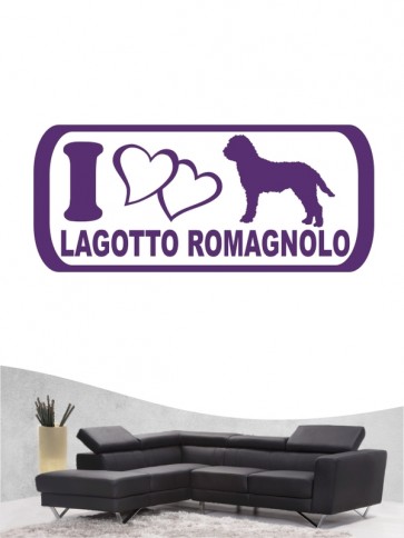 Lagotto Romagnolo 6 - Wandtattoo