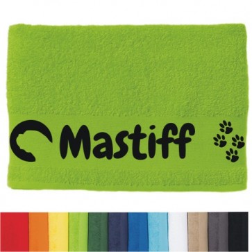 DOG - Handtuch "Mastiff" selbst gestalten | ANFALAS