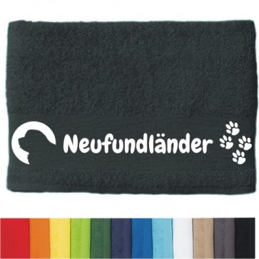 DOG - Handtuch "Neufundländer" selbst gestalten | ANFALAS