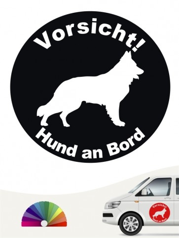 Schweizer Schäferhund Aufkleber von anfalas.de