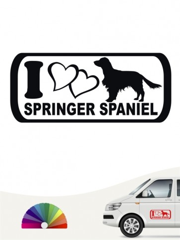 Hunde-Autoaufkleber Springer Spaniel 6 von Anfalas.de