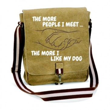 Canvas-Tasche "The more people"