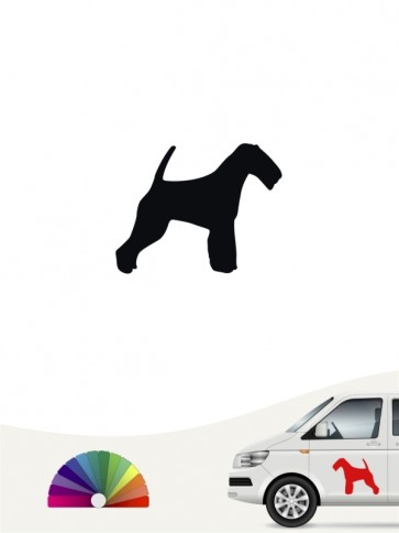 Hunde-Autoaufkleber Welsh Terrier 1 Mini von Anfalas.de