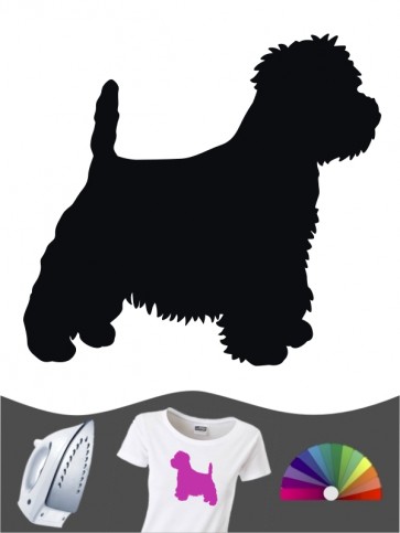 West Highland Terrier 1 - Bügelbild