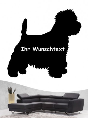 West Highland Terrier 3 - Wandtattoo
