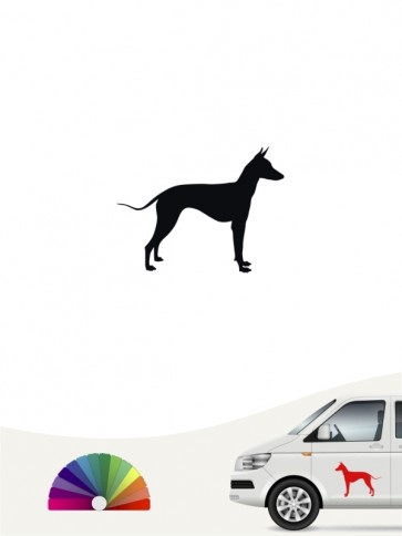 Hunde-Autoaufkleber Xoloitzcuintle 1 Mini von Anfalas.de