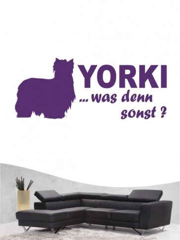 Yorkshire Terrier 7 - Wandtattoo