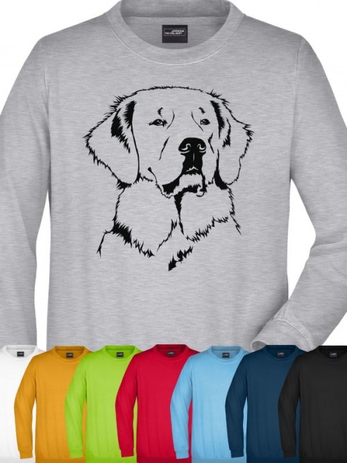 Sweatshirt mit Hundemotiv von Anfalas.de 