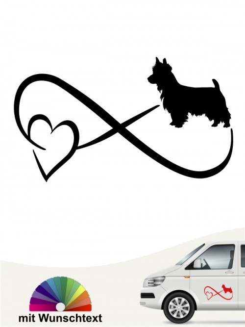 Australian Terrier mit Wunschtext von anfalas.de