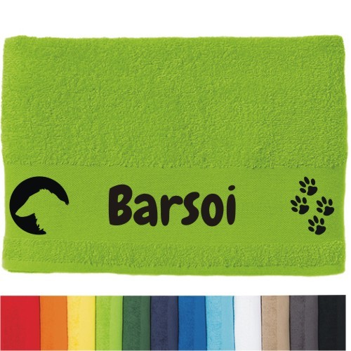 DOG - Handtuch "Barsoi" von anfalas.de