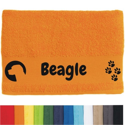 DOG - Handtuch "Beagle" von anfalas.de