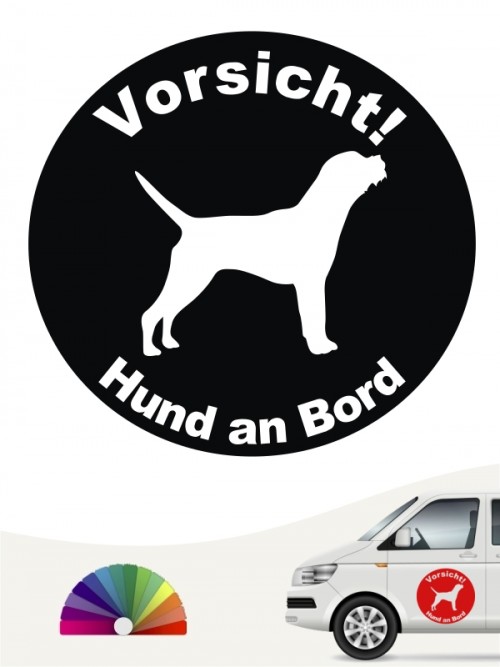 Border Terrier Aufkleber von anfalas.de