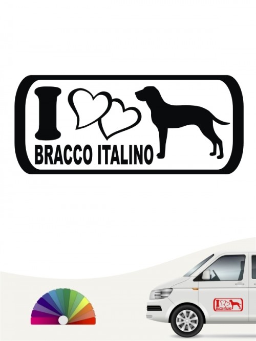 Bracco Italiano Sticker anfalas.de